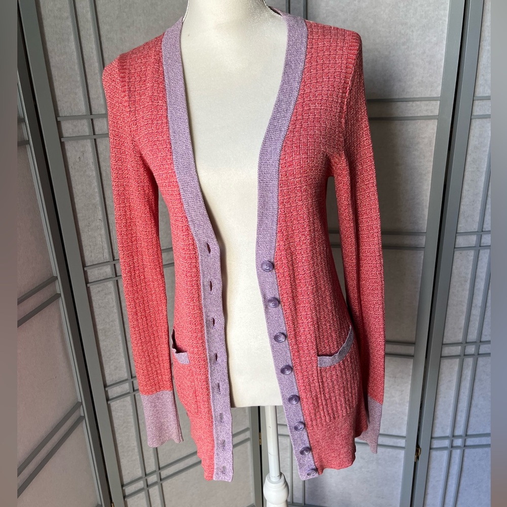 Vintage Marc by Marc Jacobs colorblock Cardigan Small